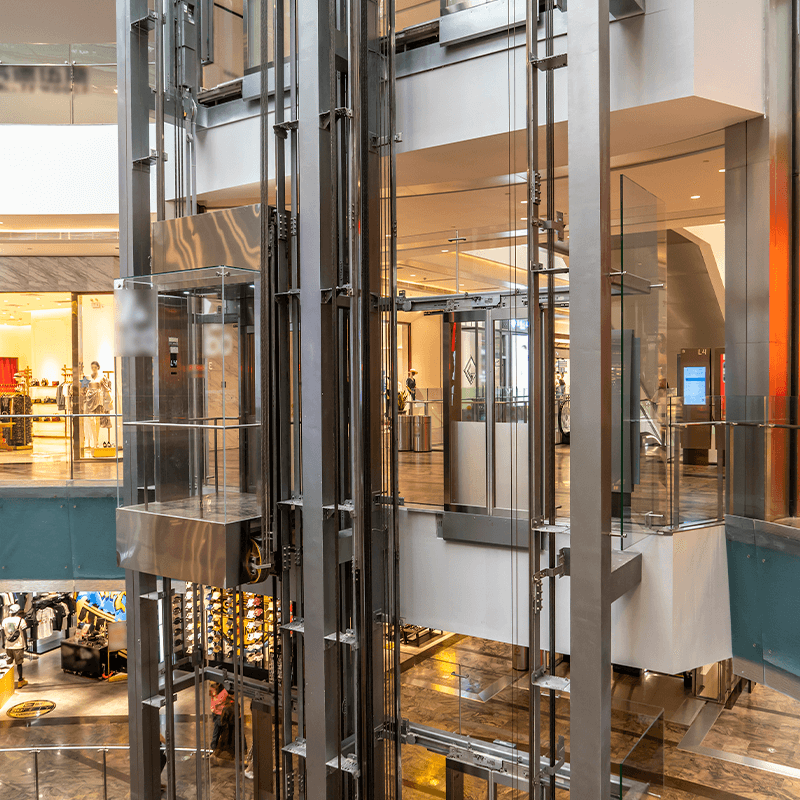 Aumento de paradas superiores e inferiores